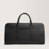 Carl Friedrik Palissy Leather Weekend Bag In Black