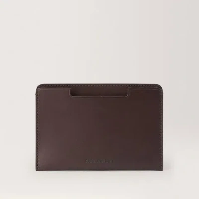 Carl Friedrik Passport Cover - Vacchetta Leather - Dark Brown