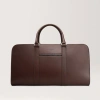 Carl Friedrik Palissy Leather Weekend Bag In Dark Brown