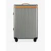 Carl Friedrik The Check-in 4-wheel Suitcase 68cm In Green