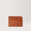 Carl Friedrik Small Cardholder - Vacchetta Leather - Cognac Brown
