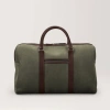 Carl Friedrik Small Weekend Bag - Nubuck - Green In Olive