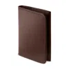 Carl Friedrik Swanfield Italian Vachetta Leather Bifold Wallet In Chocolate