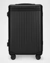 Carl Friedrik The Carry On Spinner Suitcase In Black / Black