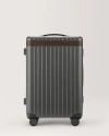 Carl Friedrik The Carry-on Suitcase In Grey/chocolate