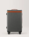 Carl Friedrik The Carry-on Suitcase In Grey/cognac