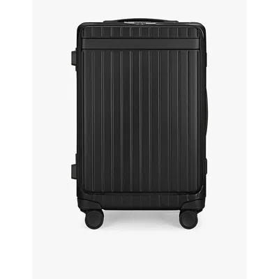Carl Friedrik The Carry-on X Polycarbonate Suitcase 55cm In Black / Black