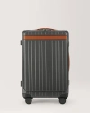 Carl Friedrik The Carry-on X Suitcase In Grey/cognac