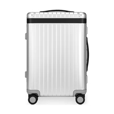 Carl Friedrik The Carry-on Aluminum Suitcase In Black