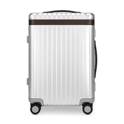 Carl Friedrik The Carry-on Aluminum Suitcase In Gray