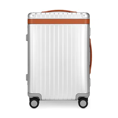 Carl Friedrik The Carry-on Aluminum Suitcase In Brown