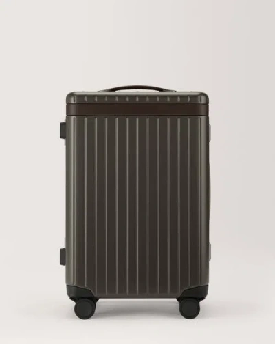 Carl Friedrik The Check In Wheeled Suitcase In Multi