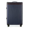 Carl Friedrik The Check In Wheeled Suitcase In Navy/hackett