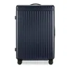 Carl Friedrik The Large Check In Zip Spinner Suitcase In Navy/navy
