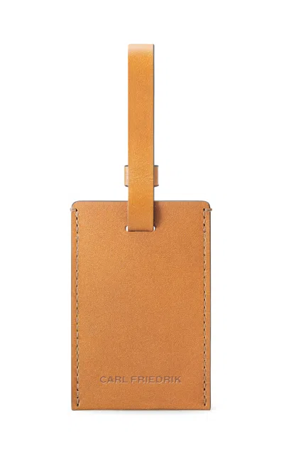 Carl Friedrik The Luggage Tag In Brown