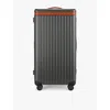 Carl Friedrik The Trunk Polycarbonate Suitcase 73cm In Black