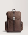 Carl Friedrik Traverse Backpack In Chocolate