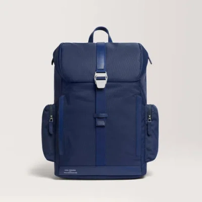 Carl Friedrik Traverse Backpack In Navy Blue