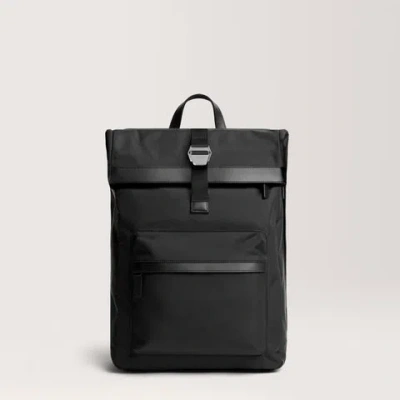 Carl Friedrik Urban Backpack - Nylon Leather - Black