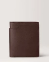 Carl Friedrik Large Bifold Wallet -  Vacchetta Leather - Dark Brown