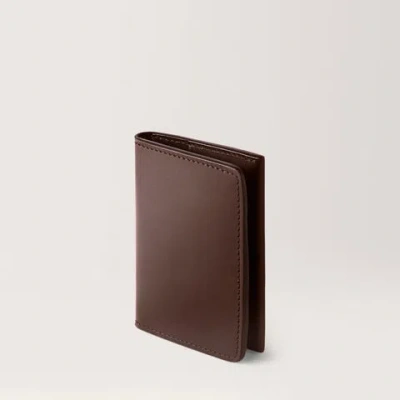 Carl Friedrik Wallet - Vacchetta Leather - Dark Brown