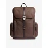 Carl Friedrik Womens Chocolate / Chocolate Traverse Nubuck-leather Backpack