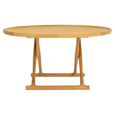 Pre-owned Carl Hansen & Søn 2020 Ml10097 Egyptian Coffee Table By Mogens Lassen For Carl Hansen In Oak In Brown