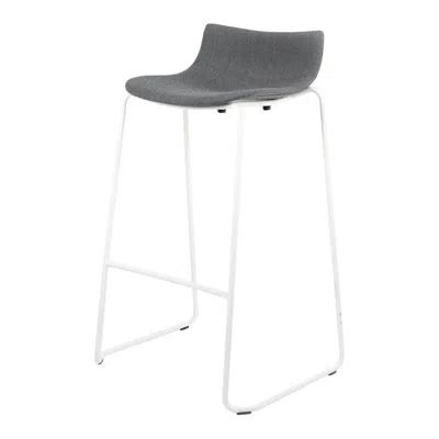 Pre-owned Carl Hansen & Søn 2021 Ba004f Preludia Bar Stool By Brad Ascalon For Carl Hansen In Fabric W/frame In Brown