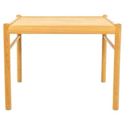 Pre-owned Carl Hansen & Søn 2021 Carl Hansen Ow449 Colonial Coffee / End Table By Ole Wanscher In Oiled Oak In Brown