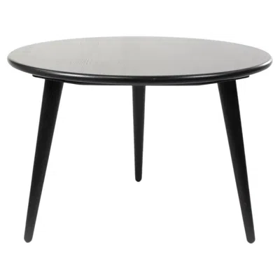 Pre-owned Carl Hansen & Søn 2021 Ch008 Coffee Table By Hans Wegner For Carl Hansen In Ebonized Oak 31 Inch In Brown