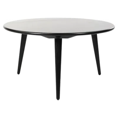 Pre-owned Carl Hansen & Søn 2021 Ch008 Coffee Table By Hans Wegner For Carl Hansen In Ebonized Oak 35 Inch In Brown