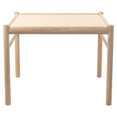 Pre-owned Carl Hansen & Søn 2021 Ow449 Square Colonial Coffee Table By Ole Wanscher For Carl Hansen In Oak In Brown