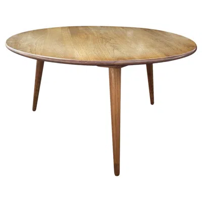 Pre-owned Carl Hansen & Søn Danish Mid-century Modern Coffee Table By Hans J. Wegner, Walnut In Brown