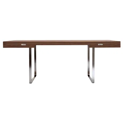 Pre-owned Carl Hansen & Søn Hans J Wegner 'ch110' Desk In Oiled Walnut For Carl Hansen & Son In Brown