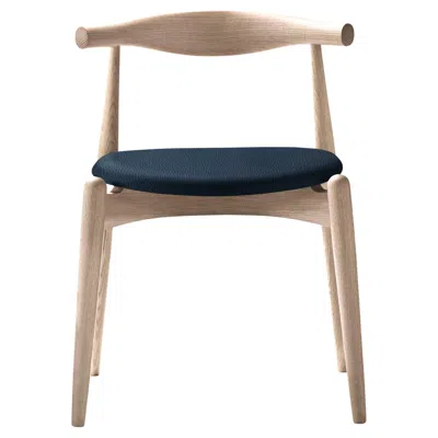 Pre-owned Carl Hansen & Søn Hans J. Wegner 'ch20' Chair In Soaped Oak And Leather For Carl Hansen & Son In Brown