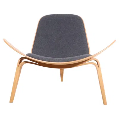 Pre-owned Carl Hansen & Søn Hans Wegner Carl Hansen & Son Ch07 Lounge Chair In Brown