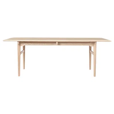 Pre-owned Carl Hansen & Søn Large Hans Wegner 'ch327' Dining Table In Oak & White Oil For Carl Hansen & Son
