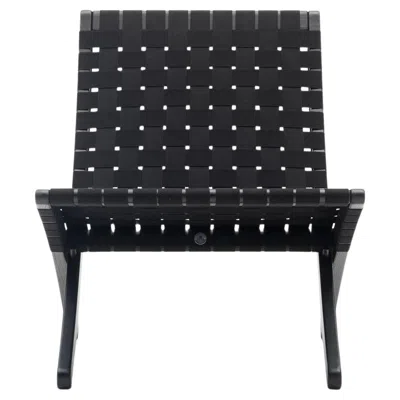 Pre-owned Carl Hansen & Søn Morten Gøttler Mg501 Cuba Chair Black Oak Black Cotton Webbing For Carl Hansen