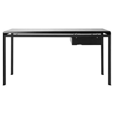 Pre-owned Carl Hansen & Søn Poul Kjærholm 'pk52a' Student Desk With Drawer In Black For Carl Hansen & Son