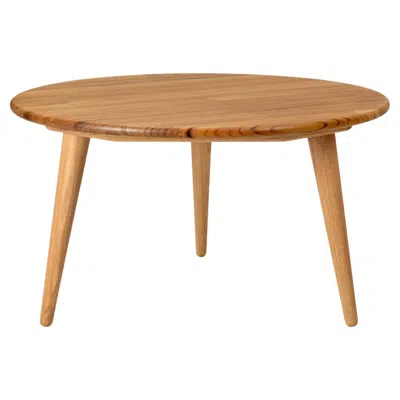 Pre-owned Carl Hansen & Søn Small Hans Wegner 'ch008' Coffee Table In Teak & Oak For Carl Hansen & Son In Brown