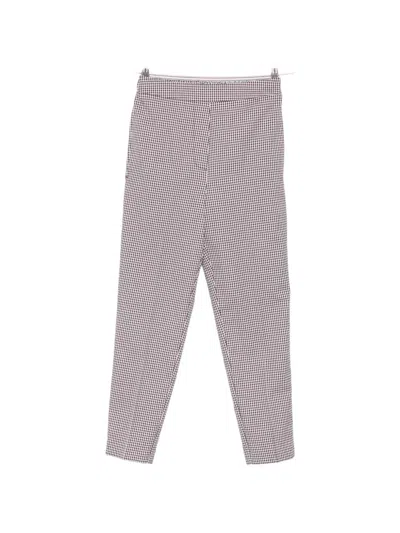 Carla G. Checked Trousers In Pink