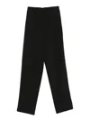 Carla G. Elasticated-waist Pants In Black