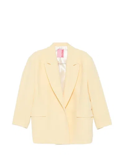 Carla G. Peak-lapel Flap-pocket Blazer In Multi
