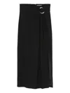 Carla G. Pleated Skirt In Black