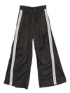 Carla G. Stripe-detail Pants In Black