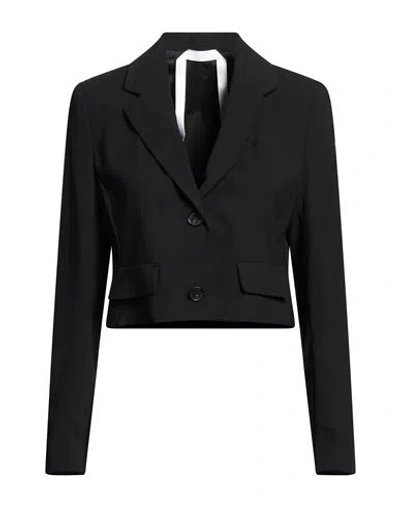 Carla G. Woman Blazer Black Size 4 Polyester