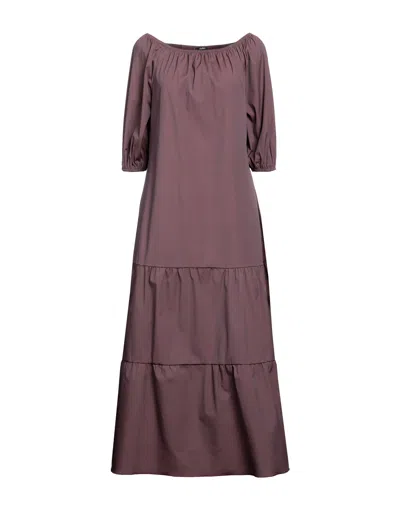 Carla G. Long Dresses In Brown