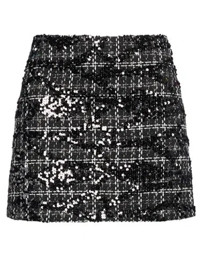 Carla G. Woman Mini Skirt Black Size 4 Polyester
