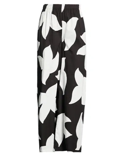 Carla G. Woman Pants Black Size 2 Cotton