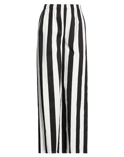 Carla G. Woman Pants Black Size 4 Cotton